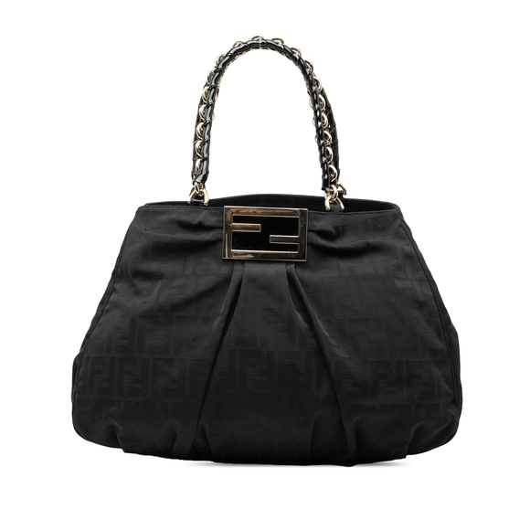 Fendi Handbags - Pre-Loved Fendi Large Zucca Canvas Mia Tote